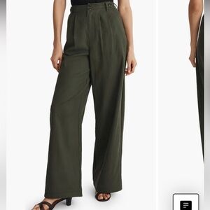 Madewell Harlow pant- dark forest- 2 tall